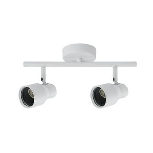 Hbled - Foco Spot Cielo O Muro Porta 2Xgu-10 Round Blanco Incluye Ampolleta