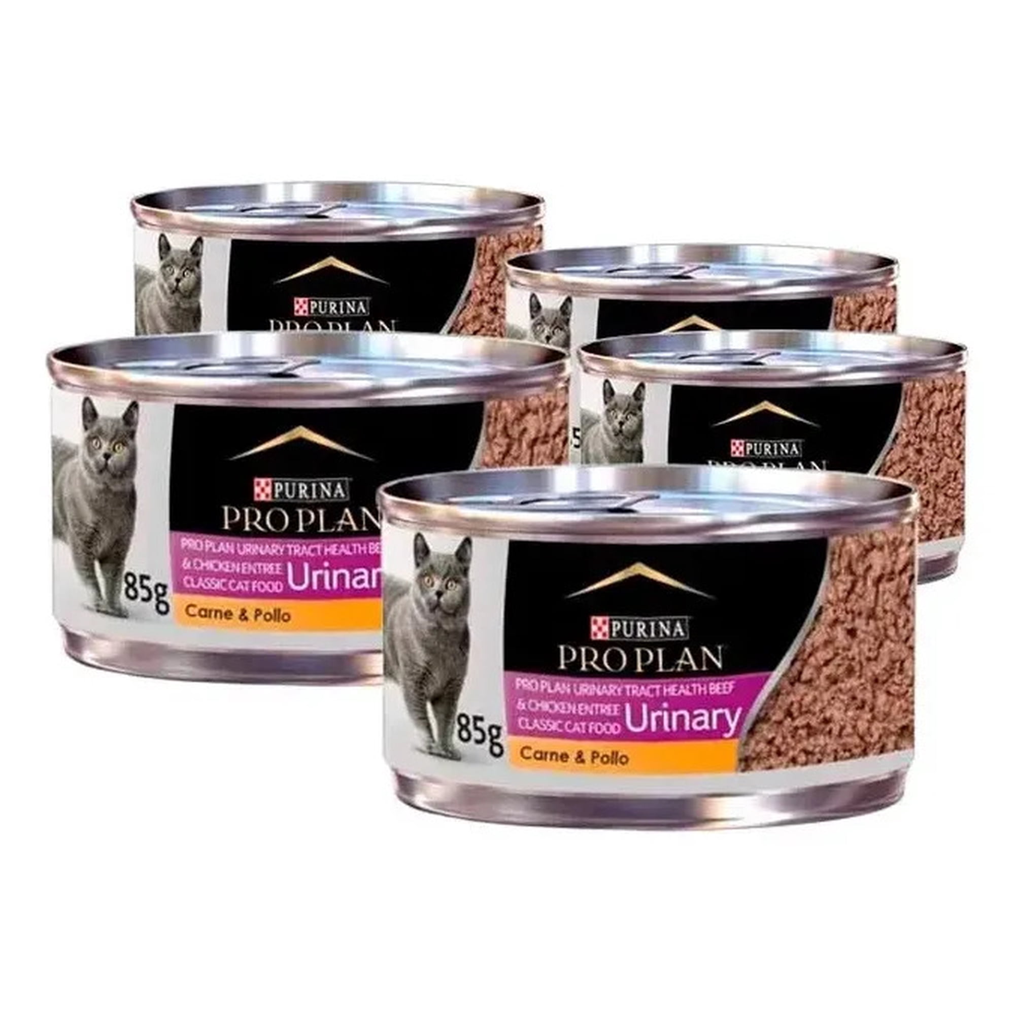 24 X Latas Alimento Gato Purina Proplan Cat Urinary 85gr. Np