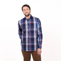 Truval - Camisa Trevira Escocesa Regular Fit