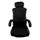 thumbnail image 2 of Funda Elástica Para Silla De Ordenador Extraíble Para Silla De Escritorio, Silla De Oficina, Color Negro, 2 of 3