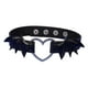 thumbnail image 2 of Gargantilla Collares Estilo Harajuku Cuero De PU Para Asistir A Conciertos Fiesta De Cosplay Negro, 2 of 5