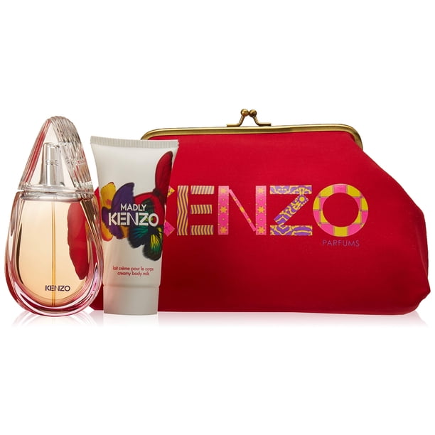 Set de Regalo Kenzo Madly 3 Piezas 50 ml EDT y Leche Corporal
