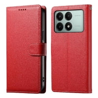Funda Para Foxdock Xiaomi Poco X6 Pro 5G– Cuero Premium, 3 Ranuras Para Tarjetas, Protección Contra Impactos