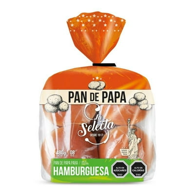 Pan De Papa 8 Un 480 G La Selecta