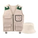 thumbnail image 2 of Chaleco Y Sombrero De Carga Para Niños Explorer Para Niños Pequeños Park Ranger Zoo Keeper, 2 of 3