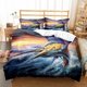 thumbnail image 1 of Ocean Swordfish Fish Sea Animal Quilt Duvet Cover Set Bedclothes Bedding3-Piece Bedding Set, 1 of 5