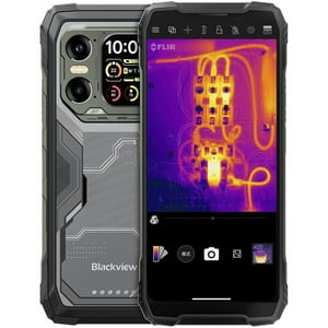 Blackview Xplore 1 Pro - Celular Resistente Con Cámara Térmica Flir, Batería Grande De 20.000Mah, Dualsim 5G, 16Gb + 512Gb, Doble Linterna 170Lm, Carga Rápida De 55W