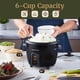 thumbnail image 2 of Arrocera Elite Gourmet ERC6BNST, 1,4 L, 6 tazas, color negro, 2 of 8