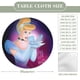 thumbnail image 2 of Mantel Ajustado Redondo Cenicienta Princesa Impermeable 150 cm, 2 of 6