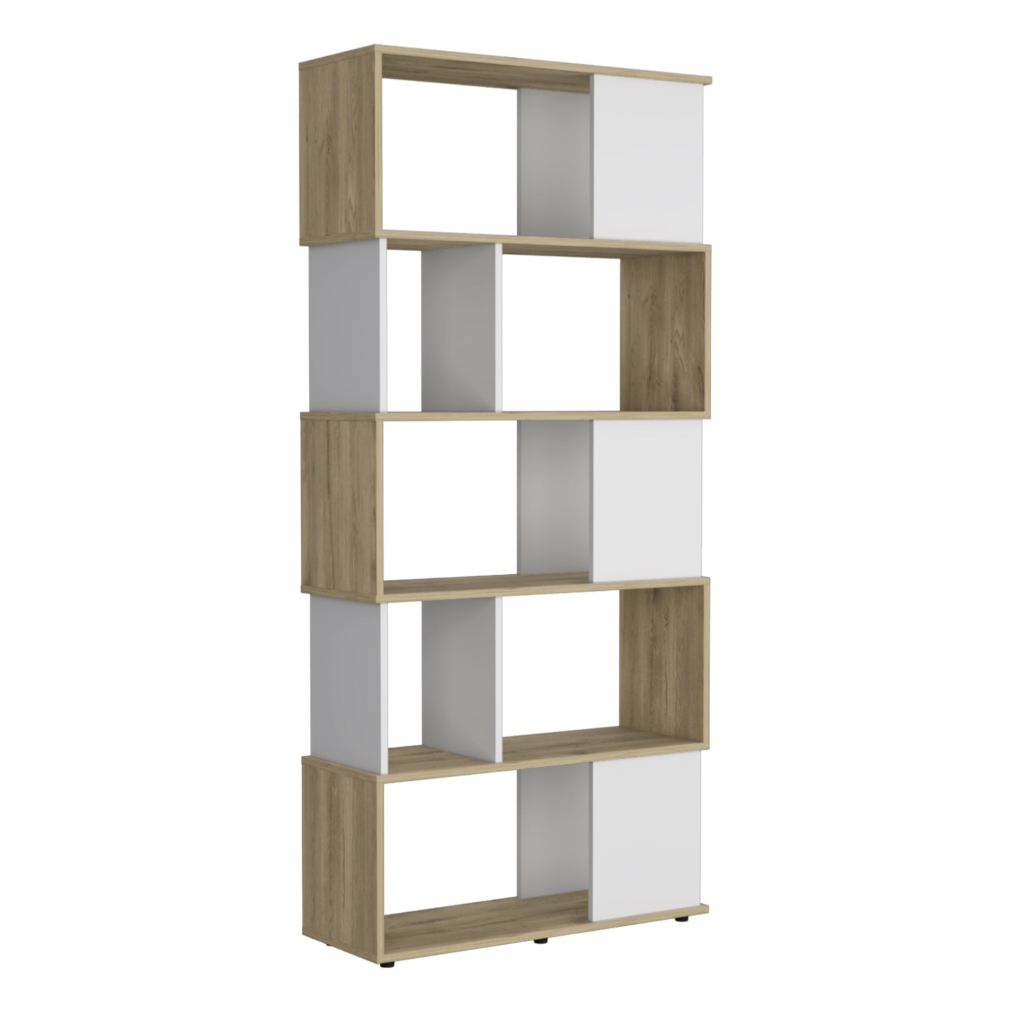 Fmfurniture - Biblioteca 5 Niveles - Fm-018c - Café Claro