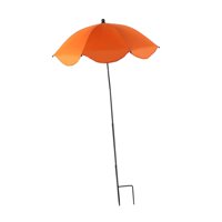 Magideal - Sombrilla De Sombra Para Plantas, Tela De Sombra, Resistente A La Intemperie, Cómoda Cubierta De Sombrilla, Sombrilla De Jardín Para Plantas En Maceta Naranja