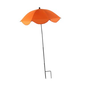 Magideal - Sombrilla De Sombra Para Plantas, Tela De Sombra, Resistente A La Intemperie, Cómoda Cubierta De Sombrilla, Sombrilla De Jardín Para Plantas En Maceta Naranja
