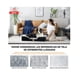 thumbnail image 2 of Cama Antiestres Perro Colchon Ortopedica 90x63cm Color Negro Con Gris, 2 of 3