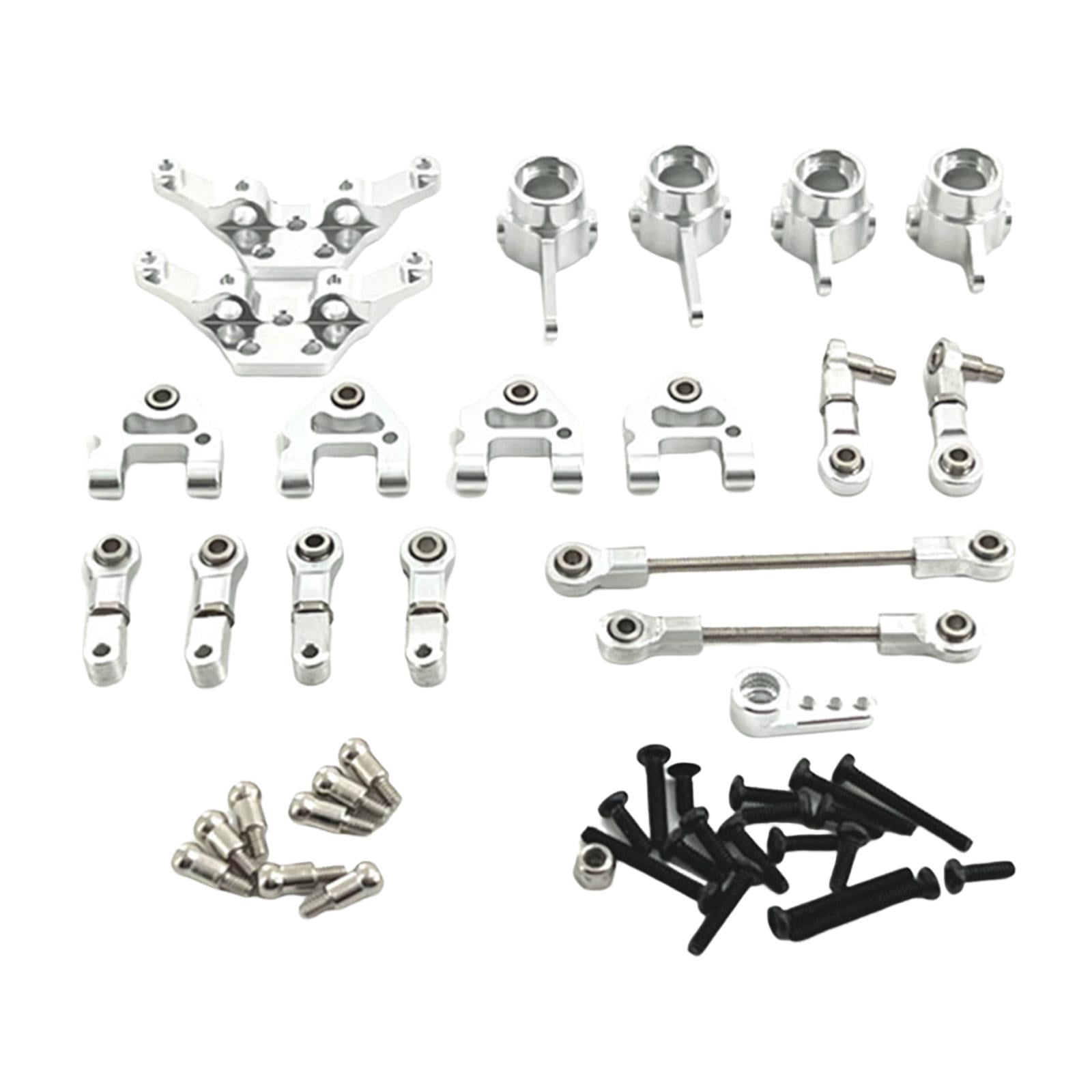 Magideal - Accesorio Rc Coche Piezas De Metal Actualizaciones De Metal Repuestos De Coche Rc Para Wltoys 1/28 Rc Coche Control Remoto Pieza De Coche Control Remo