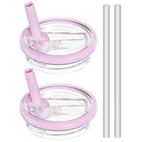 Chemllc - Tapa Con Pajita Abatible De Repuesto Para Vaso Stanley, 1,2 L, 40 Oz, Paquete De 2