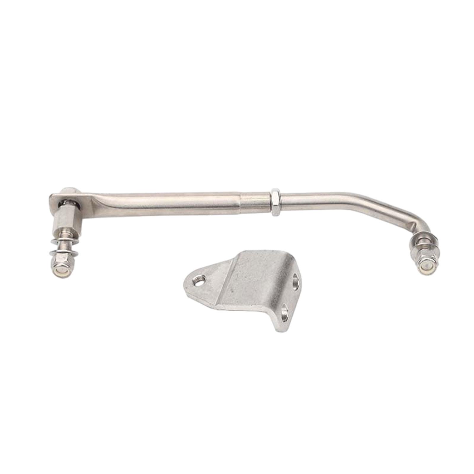 Magideal - Brazo De Dirección De Motor Fueraborda, Guía De Dirección De Alta Resistencia, Varilla De Conexión Ajustable Para Piezas De Motor De Barco De 15-200Hp