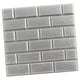thumbnail image 3 of PE Foam 3D Brick Wall Sticker Autoadhesivo Paneles DIY Impermeable Plata, 3 of 5