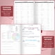thumbnail image 4 of Cuaderno Budget Planner Clever Fox Expense Tracker, tamaño A5, rojo, 4 of 6