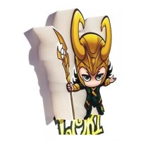 Fxlight - Luz Decorativa Mural 3D Mini Loki Marvel Vengadores
