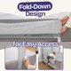 thumbnail image 5 of Baranda de Cama ComfyBumpy Ajustable Altura 62-82 cm Gris, 5 of 6