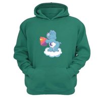 Genérico - Polerón Canguro Osos Cariñosos Verde Aguamarina Talla M Unisex