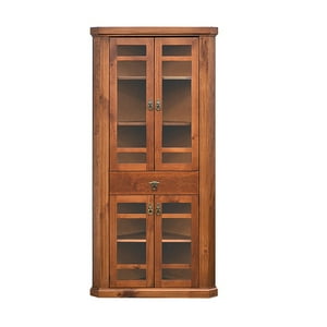 Muebles Santa Ana - Vitrina Esquinero 1 Cajón Maxi Mm