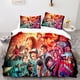 thumbnail image 4 of Three-Piece 3D Digital Printing Stranger Things Quilt Cover, 4 of 5