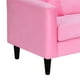 thumbnail image 5 of Sofa New Retro 3c Felpa 00 Rosado, 5 of 6