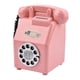 thumbnail image 2 of Alcancía Retro Para Teléfono, Olla Para Ahorrar Dinero De Dibujos Animados Para Estante De Dormitorio De Oficina, Rosa, 2 of 5