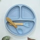 thumbnail image 5 of Baby Suction Plate With Self-Feeding Spoon Fork - BPA Free Infant Newborn Utensil Set For Self-Training, Suction Plates For Babies Toddlers, Dishwasher Microwave Safe, 5 of 5