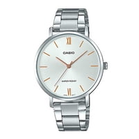 Reloj Analogo Plateado Casio Ltp-Vt01D-7B