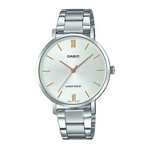 Reloj Analogo Plateado Casio Ltp-Vt01D-7B