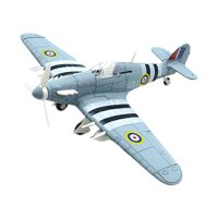 Magideal - Kits De Construcción De Caza 1:48, Adorno De Ensamblaje De Avión Diy, Avión De Colección, Decoración De Mesa Educativa, Juguetes Para Niños, Modelo De Azul