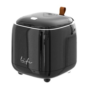 Bothyi - Bote De Basura De Mesa, Patas Antideslizantes Ligeras, De Lujo, Para El Hogar, Cocina, Dormitorio, Negro