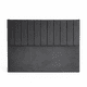 thumbnail image 2 of Respaldo 2 Plazas Líneas Tubular / Gris Plomo FELPA, 2 of 3