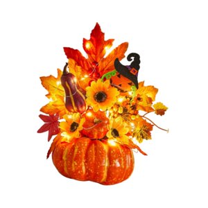 Bothyi - Simulación De Calabaza De Otoño Para Halloween, Modelo De Calabaza Para Fiesta En Casa, Estilo Acción De Gracias A