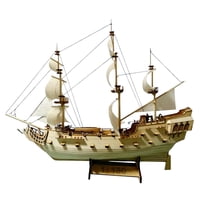 Bothyi - Kits De Modelo De Barco De Vela Náutica Sin Montar Para Decoración De Escritorio De Regalo De Cumpleaños