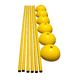 thumbnail image 2 of 5 Bastónes + bases agilidad entrenamiento crossfit, fútbol, 2 of 3
