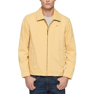 Chaqueta Tommy Hilfiger Ligera De Microsarga Para Golf, Color Amarillo