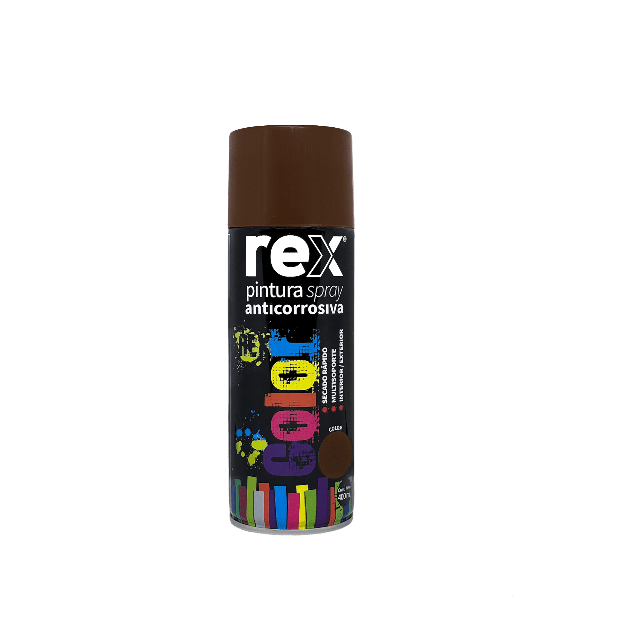Pintura Spray Anticorrosivo Rojo 400ml Rex 60037
