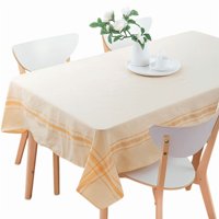 Mantel Linenlook 150×210 Cm / Amarillo Lineal – Doral