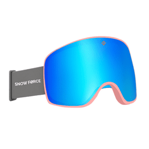 Snow Force - Antiparras Magnéticas Ski & Snowboard North Pole / Azul - Rosa - Gris
