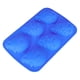 thumbnail image 1 of Molde Silicona Bandeja de 6 Huevos de Pascua Grande Azul, 1 of 2