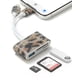 thumbnail image 1 of Lector de Tarjetas SD SPOODOR con Conector Dual para iPhone y Android, 1 of 7