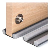 Genérico - Burlete Inferior Para Puerta Y Ventana Negro