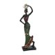 thumbnail image 5 of Figura De Mujer Africana Estatuas De Arte Figura De Mujer Estatuilla De Dama Tribal Estatua De Plata, 5 of 5