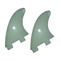 Magideal - 2X Aletas Para Tabla De Surf, Tabla De Surf, Timón Trasero, Duradero Para Stand Up Paddleboard, Canoa, Deportes Acuáticos, Accesorios Para Longboard