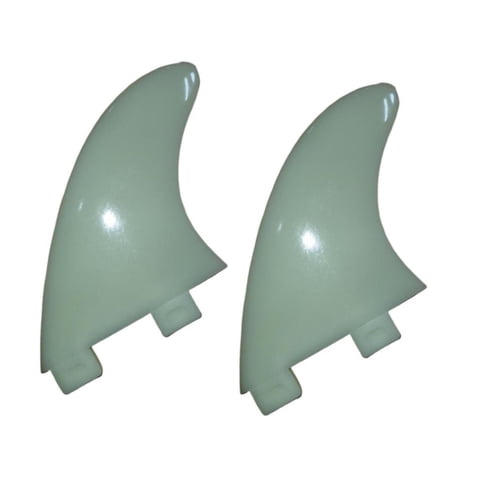 Magideal - 2X Aletas Para Tabla De Surf, Tabla De Surf, Timón Trasero, Duradero Para Stand Up Paddleboard, Canoa, Deportes Acuáticos, Accesorios Para Longboard