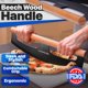 thumbnail image 4 of Cortador de Pizza KitchenStar 41 cm Hoja de Acero Inoxidable con Mango de Madera, 4 of 6