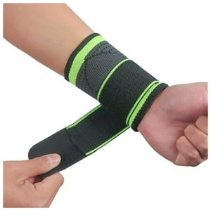 Genérico - Muñequera Deportiva Elastica Compresion Cuidado Lesion